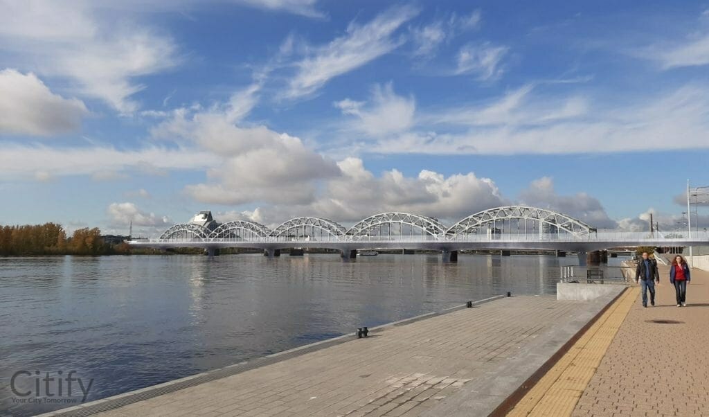 Rail Baltica Rīgas centrālais mezgls posms 3 (-) - Railroad - visualization