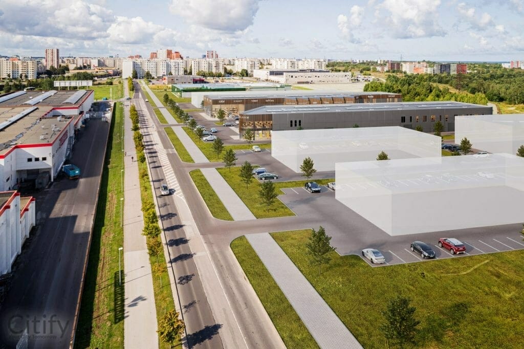 Tähesaju Kaksikud (Tähesaju tee 11) (Tähesaju tee 11) - Maitinimo įstaiga, Verslo centras, Kita komercija, Stock office - vizualizacija