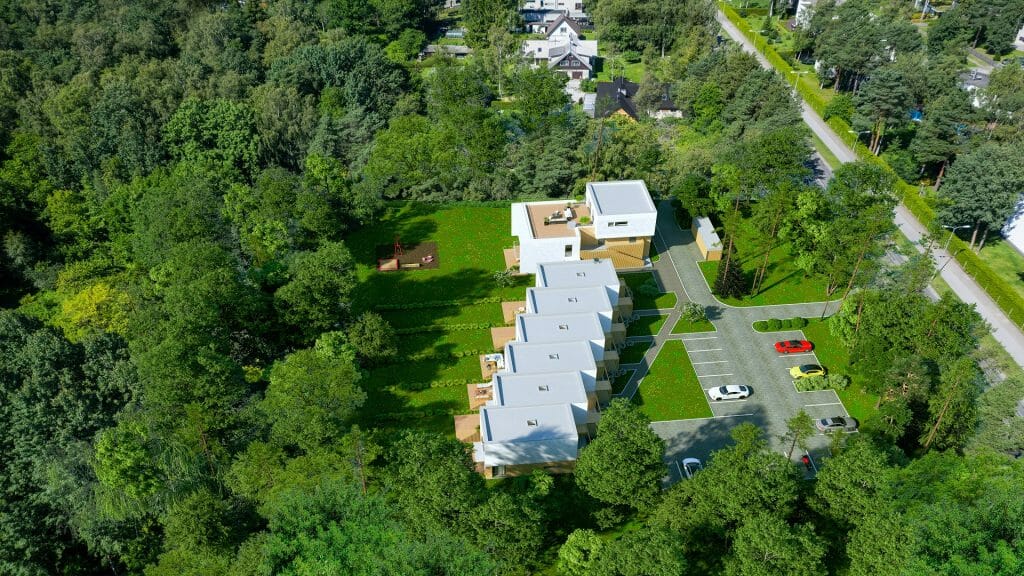 Vabaõhumuuseumi tee 77a (Vabaõhumuuseumi tee 77a) - Multi apartment, Row housing - visualization