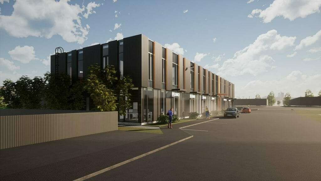 Värvi 4 (Värvi 4) - Stock office / Flex space - visualization