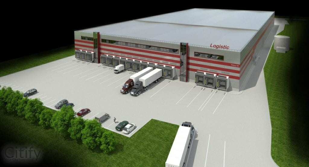 Žarijų g. 4B (Žarijų g. 4B) - Warehouse / Distribution center - visualization