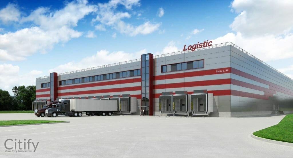 Žarijų g. 4B (Žarijų g. 4B) - Warehouse / Distribution center - visualization
