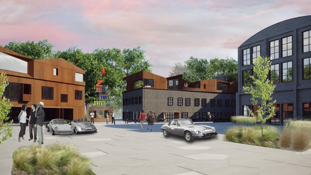 Grīziņdārzs - 2. kārta (Zemitāna iela 9 k-1, k-4) - Äripark - visuaalne