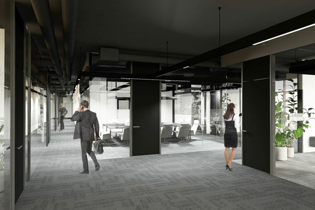 Latvijas Gaisa satiksmes vadības tornis (Ziemeļu iela 18) - Administratiivne, Lennujaam - visuaalne