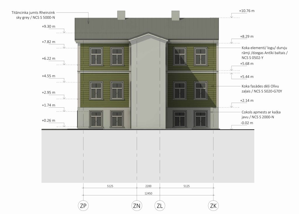 Zvaigžņu iela 1A (Zvaigžņu iela 1A) - Multi apartment - visualization