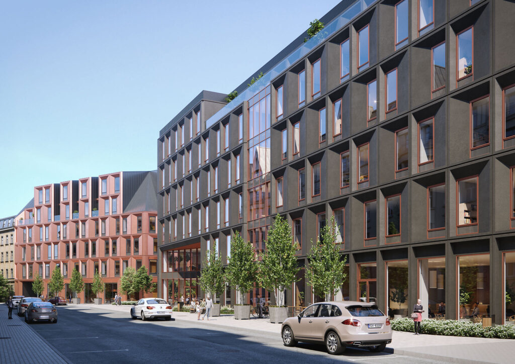 Magdelēnas kvartāls 2. kārta - Antonijas iela 17 (Antonijas iela 17) - Büroohoone, Muu äri - visuaalne