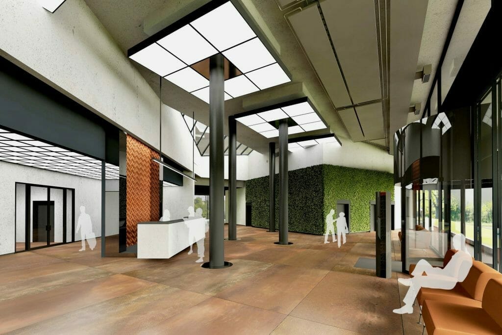 Cosmo (Balasta dambis 1 K-2) - Office center - visualization