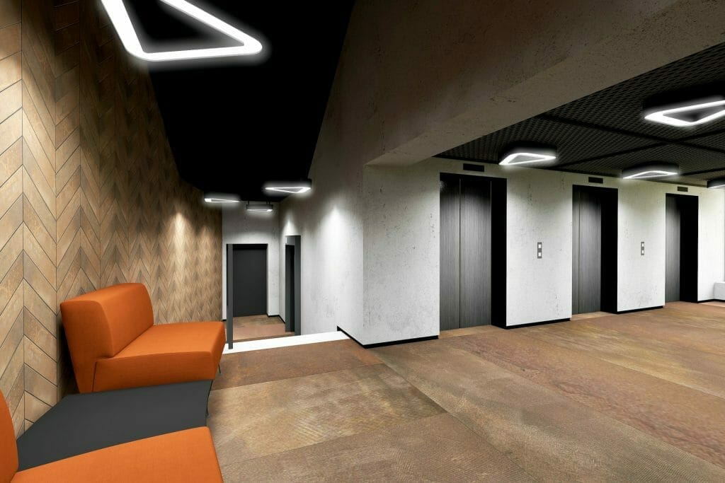Cosmo (Balasta dambis 1 K-2) - Office center - visualization