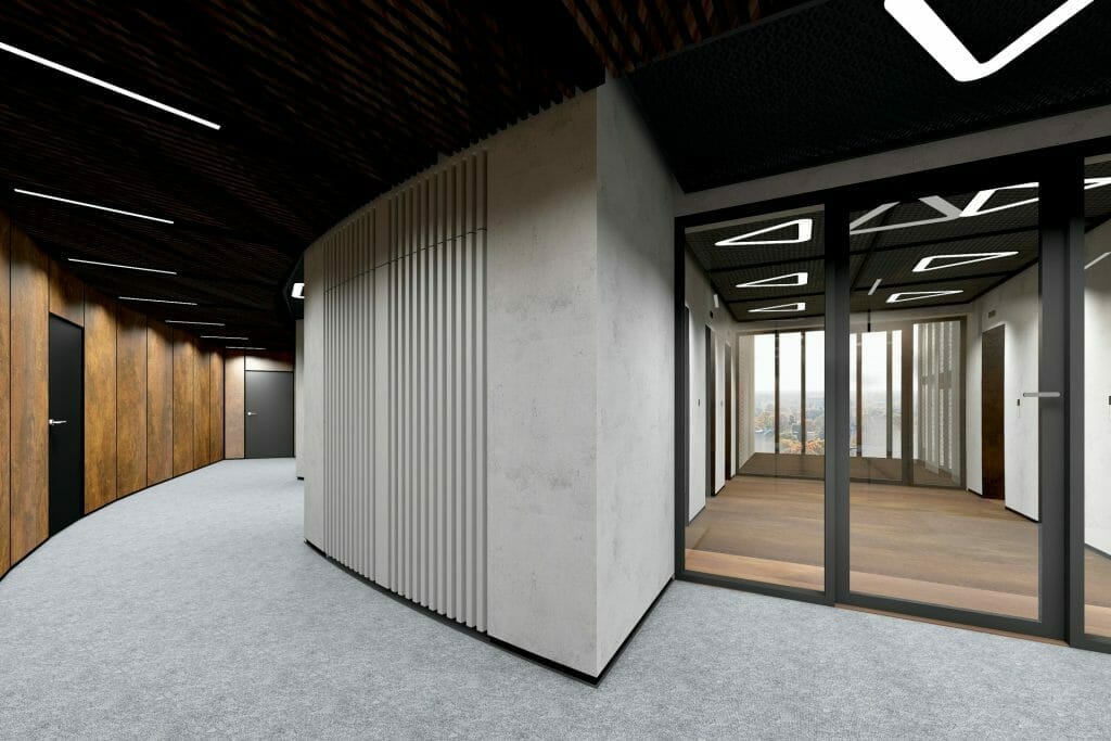 Cosmo (Balasta dambis 1 K-2) - Office center - visualization