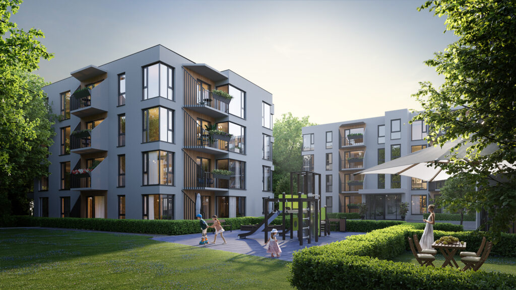 Parka kvartāls 2 kārta (Mazā Stērstu 6) - Multi apartment - visualization