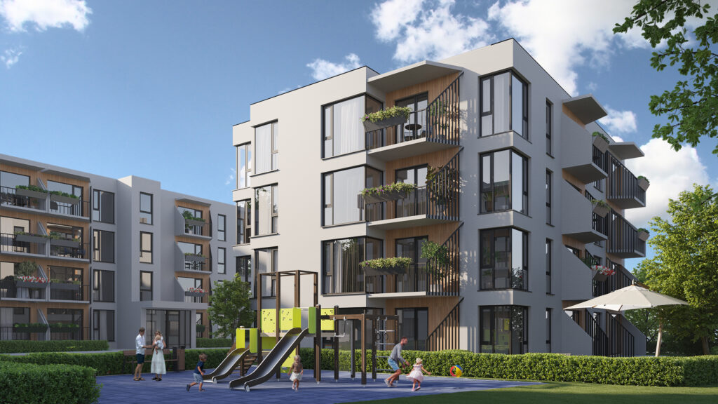 Parka kvartāls 2 kārta (Mazā Stērstu 6) - Multi apartment - visualization