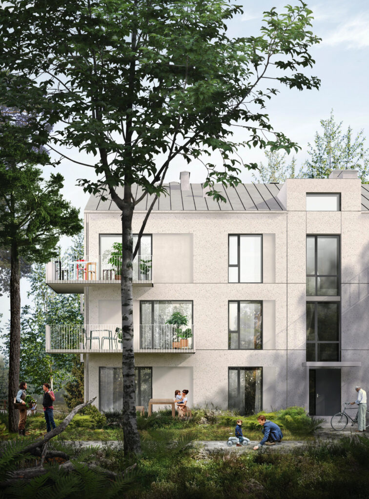 Biķernieku iela 200 (Biķernieku iela 200) - Daudzdzīvokļu nams - vizualizācija