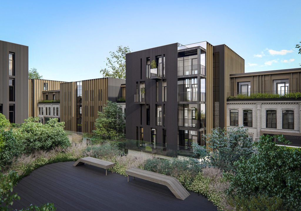 Hagen Quarters (Cieceres iela 4) - Multi apartment - visualization