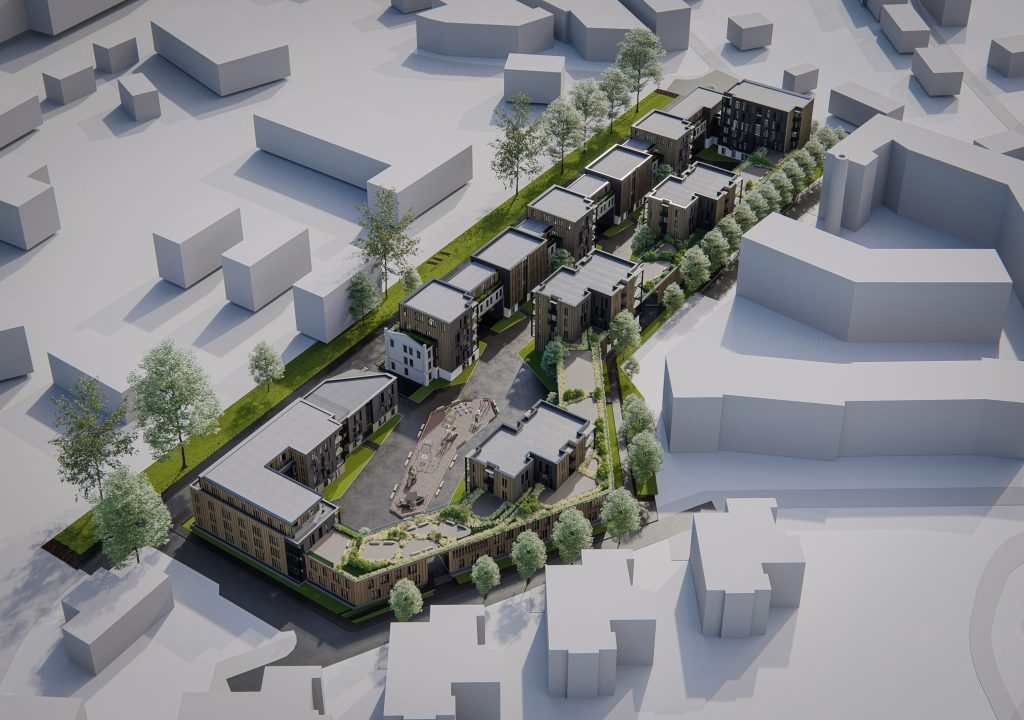 Hagen Quarters (Cieceres iela 4) - Multi apartment - visualization