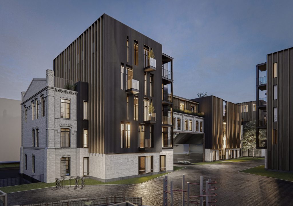 Hagen Quarters (Cieceres iela 4) - Multi apartment - visualization