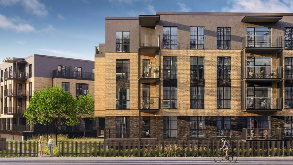 Hagen - 1. kārta - 2. ēka (Cieceres iela 4A) - Daugiabutis - vizualizacija