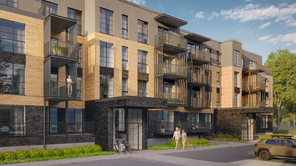 Hagen - 1. kārta - 2. ēka (Cieceres iela 4A) - Daugiabutis - vizualizacija