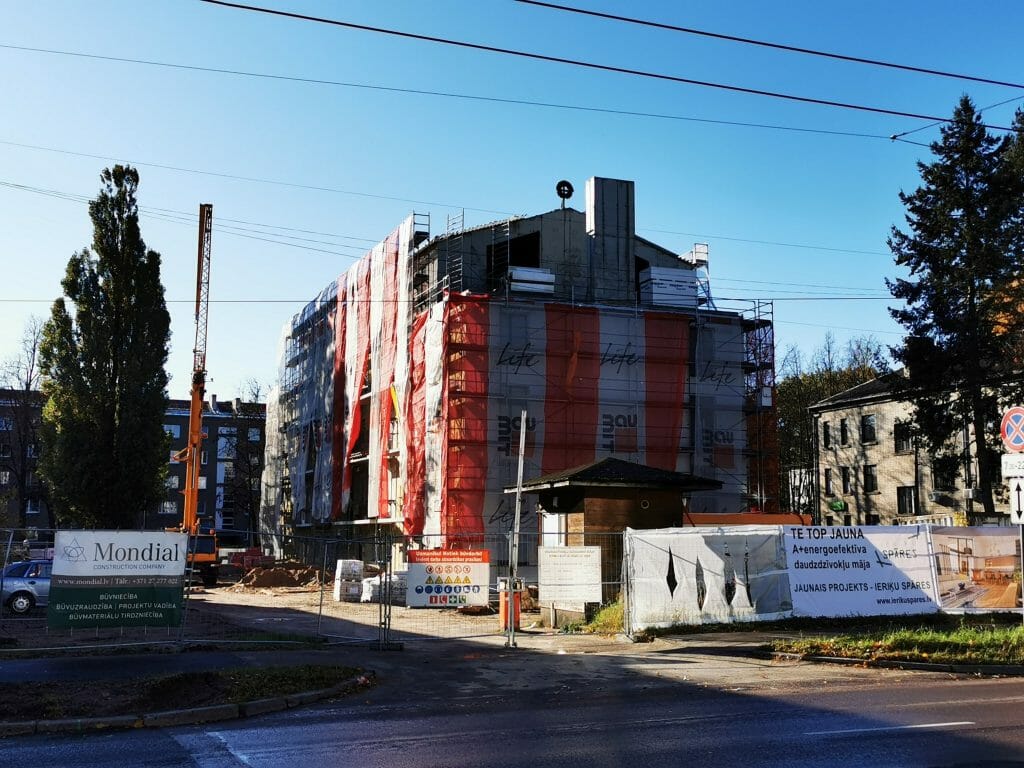 Ieriķu spāres (Ieriķu iela 18, 22) - Multi apartment - construction photos