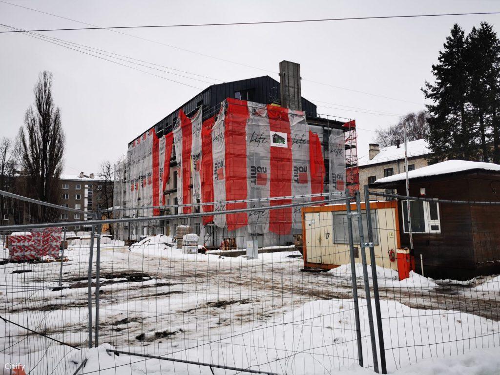 Ieriķu spāres (Ieriķu iela 18, 22) - Multi apartment - construction photos