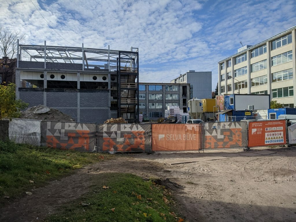 Nacionālās Mākslu vidusskolas pārbūve (Kalnciema iela 10) - Primary and secondary education - construction photos