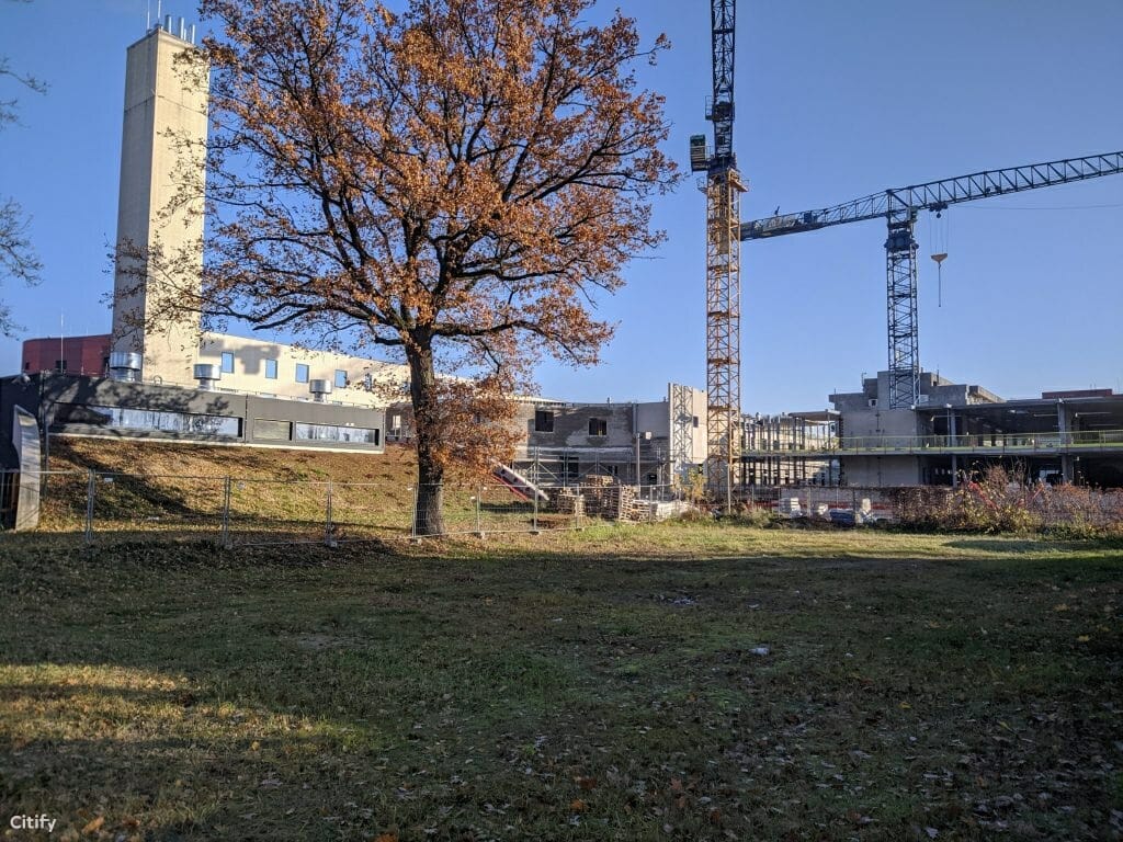 Paula Stradiņa klīniskās universitātes slimnīcas A korpuss II kārta (Pilsoņu iela 13) - Hospital - construction photos