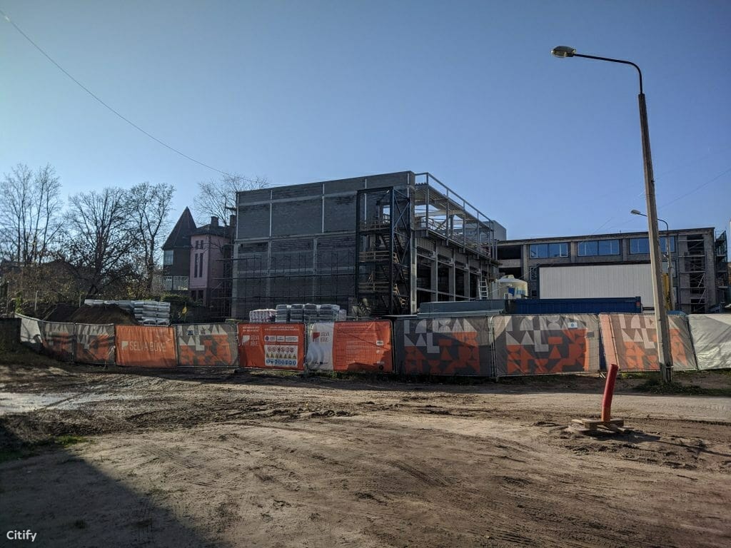 Nacionālās Mākslu vidusskolas pārbūve (Kalnciema iela 10) - Primary and secondary education - construction photos