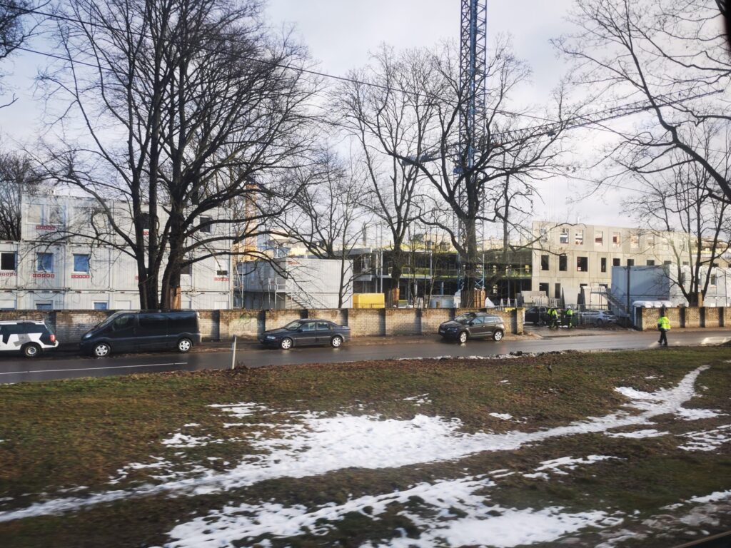 Paula Stradiņa klīniskās universitātes slimnīcas A korpuss II kārta (Pilsoņu iela 13) - Hospital - construction photos