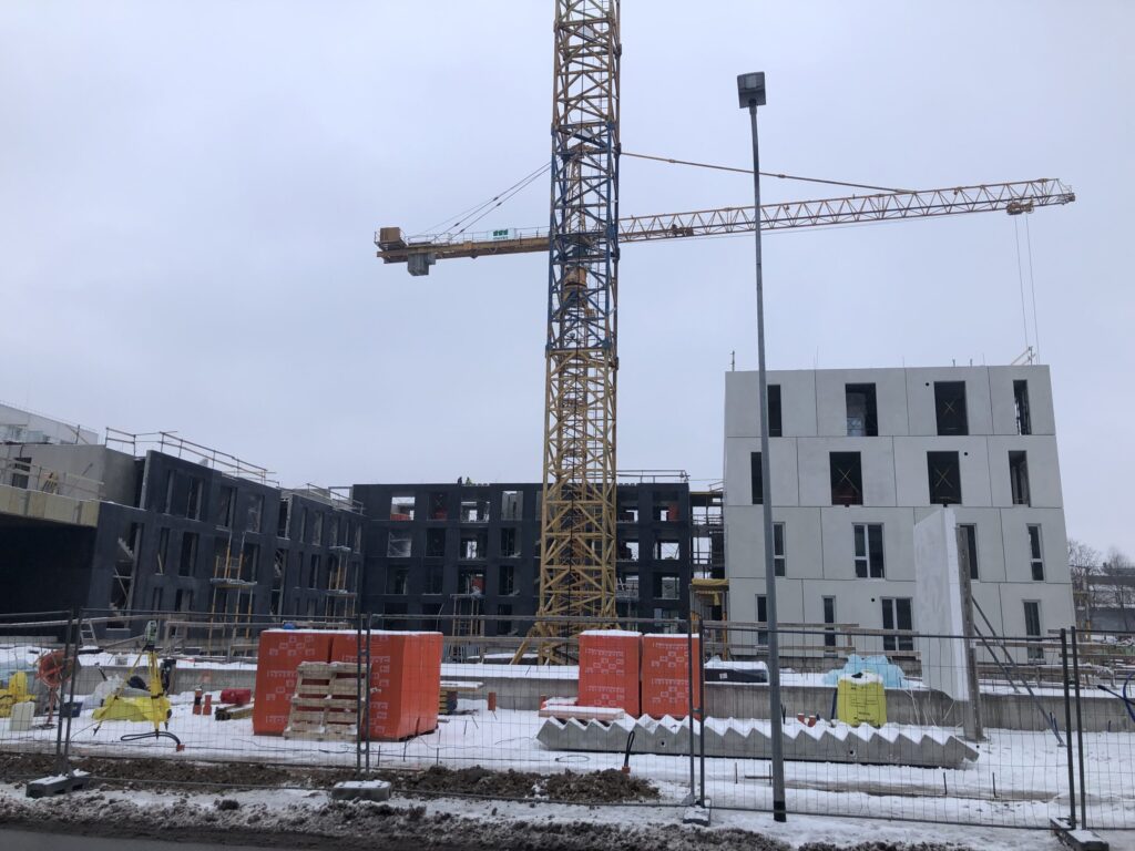 Viesturdārzs - 2. kārta (Rūpniecības iela 27) - Daugiabutis - statybų nuotraukos