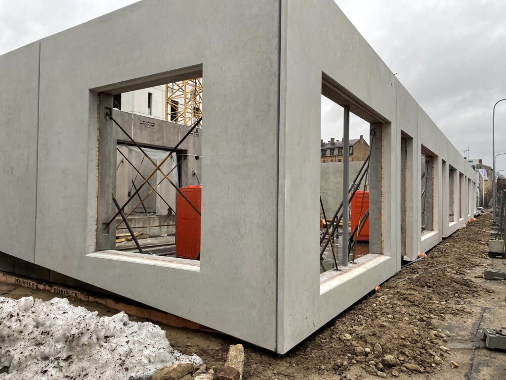 Viesturdārzs - 2. kārta (Rūpniecības iela 27) - Daugiabutis - statybų nuotraukos