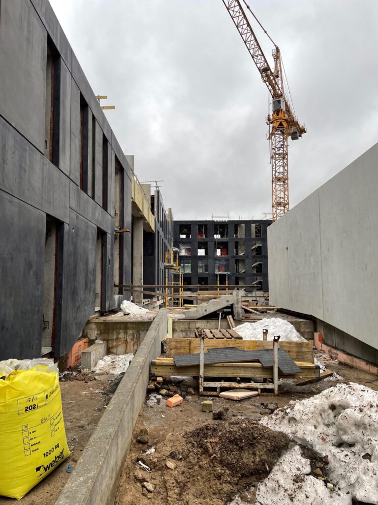 Viesturdārzs - 2. kārta (Rūpniecības iela 27) - Daugiabutis - statybų nuotraukos