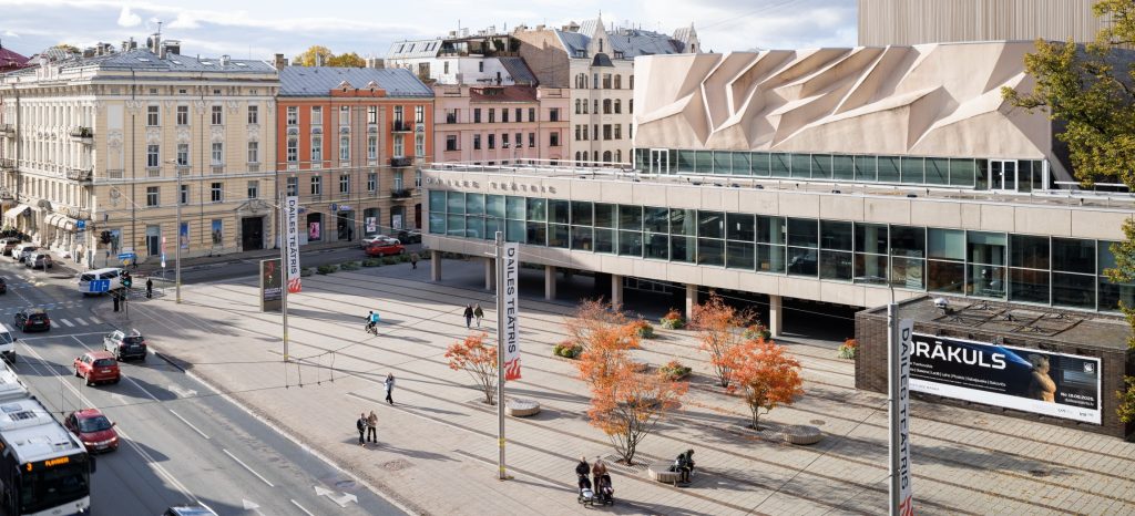 Dailes teātra skvēra labiekārtošana (Brīvības iela 75, Šarlotes iela 5) - Square - construction photos