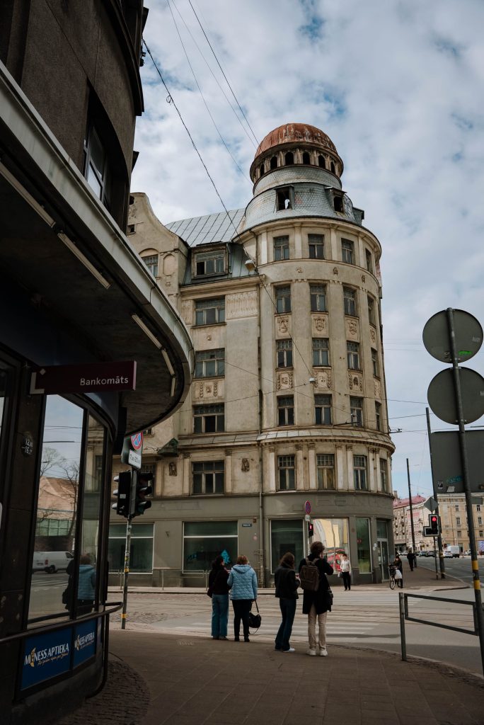 Brīvības iela 88 (Brīvības iela 88) - Viešbutis - statybų nuotraukos