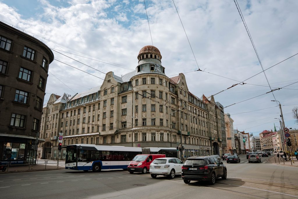 Brīvības iela 88 (Brīvības iela 88) - Viešbutis - statybų nuotraukos