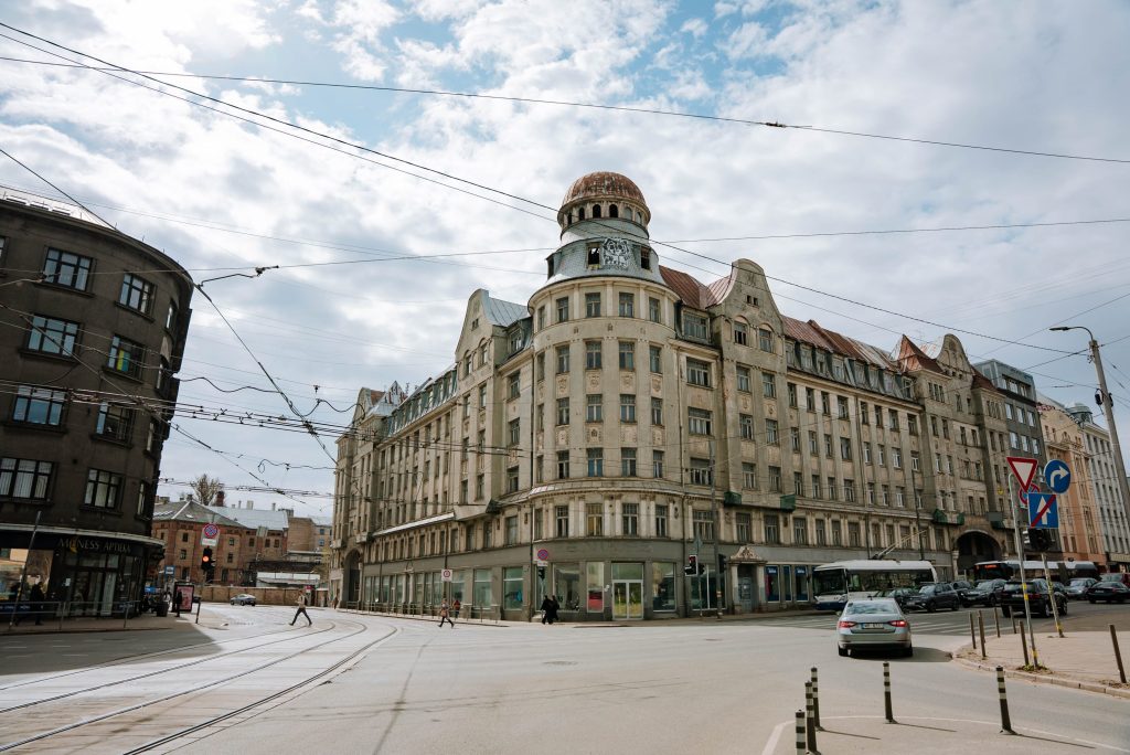 Brīvības iela 88 (Brīvības iela 88) - Viešbutis - statybų nuotraukos