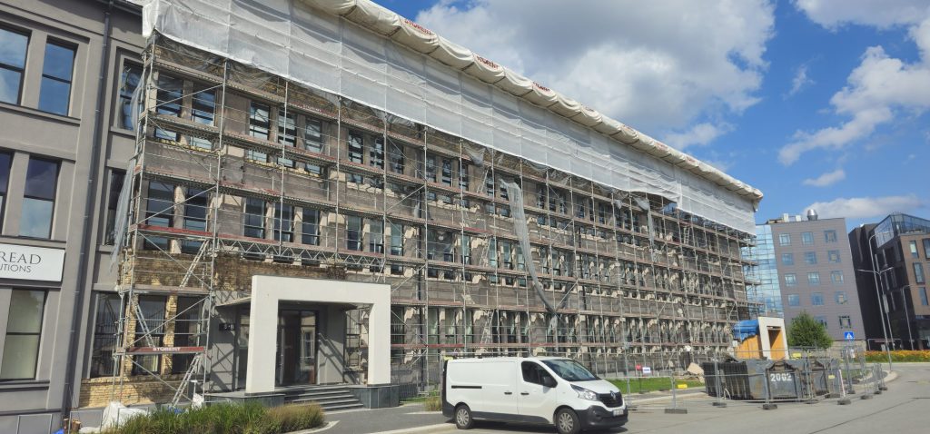 Dēļu iela 4 (Dēļu iela 4) - Office center - construction photos