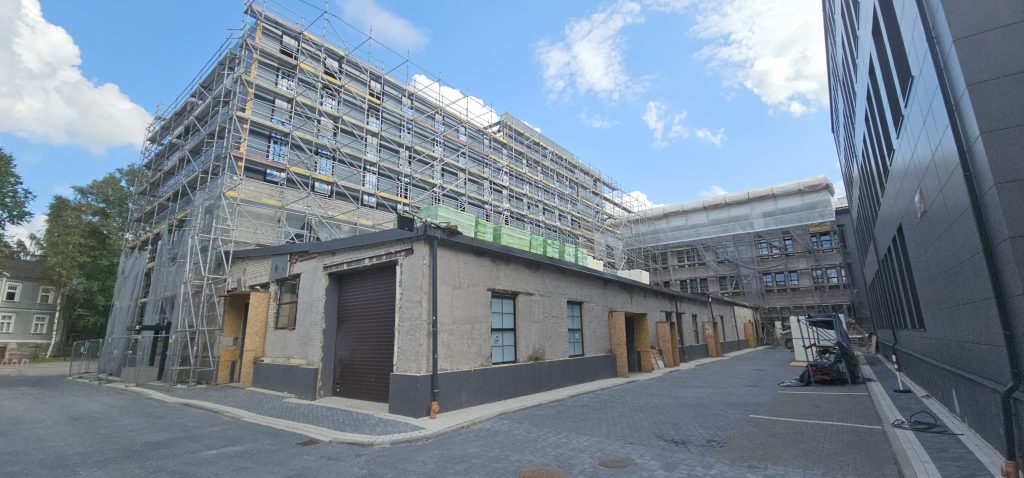 Dēļu iela 4 (Dēļu iela 4) - Office center - construction photos