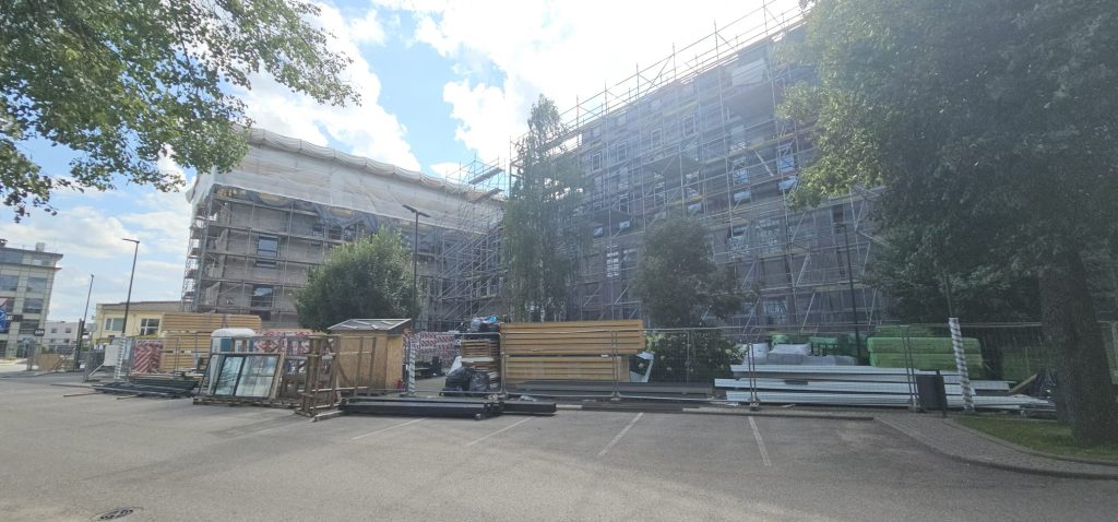 Dēļu iela 4 (Dēļu iela 4) - Office center - construction photos