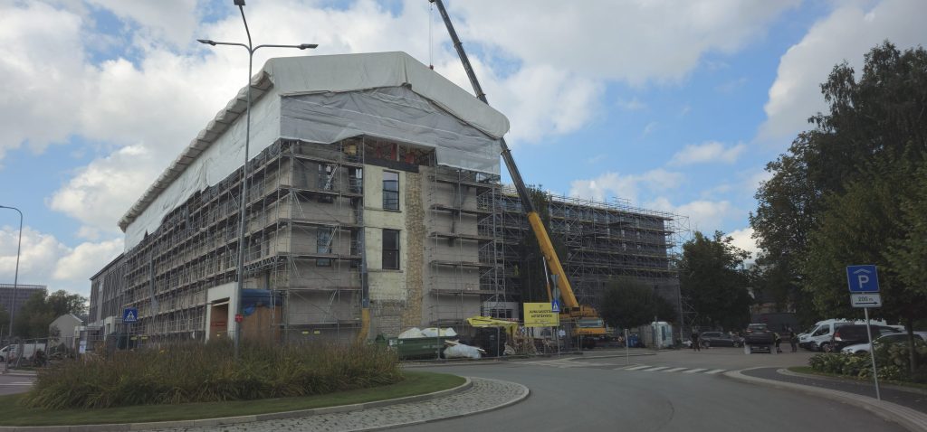 Dēļu iela 4 (Dēļu iela 4) - Office center - construction photos