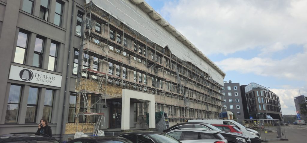 Dēļu iela 4 (Dēļu iela 4) - Office center - construction photos