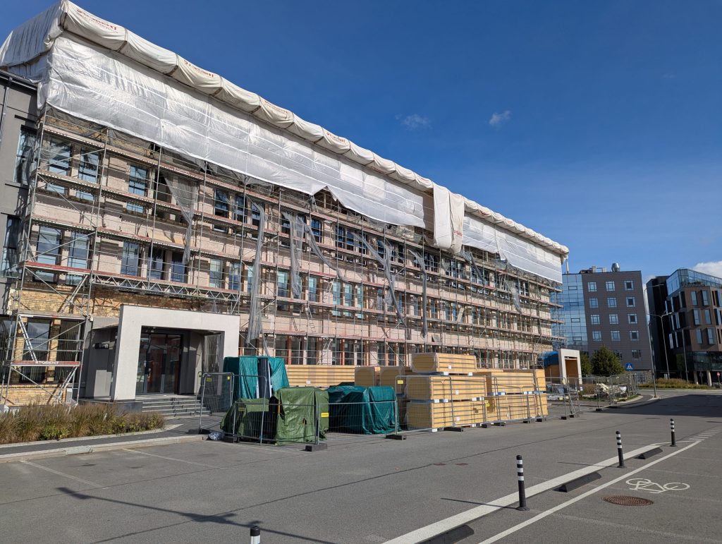 Dēļu iela 4 (Dēļu iela 4) - Office center - construction photos