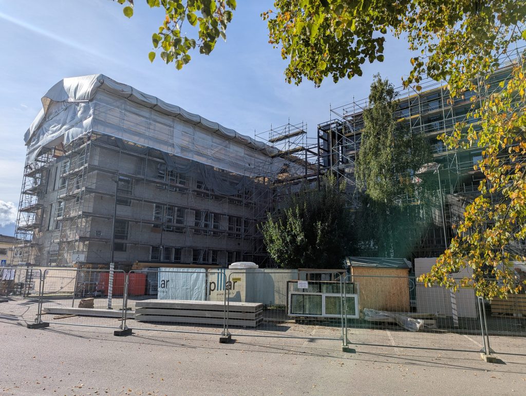 Dēļu iela 4 (Dēļu iela 4) - Office center - construction photos