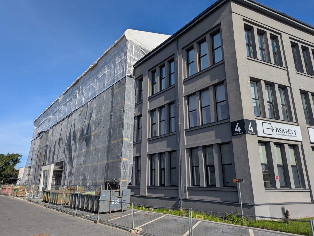 Dēļu iela 4 (Dēļu iela 4) - Office center - construction photos