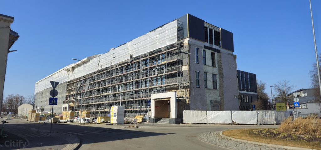 Dēļu iela 4 (Dēļu iela 4) - Verslo centras - statybų nuotraukos