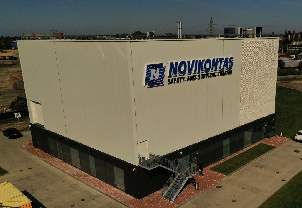 Novikontas Maritime College - 1-2. kārtas (Duntes iela 17D) - Kõrgkool, Ujula - ehituse fotod