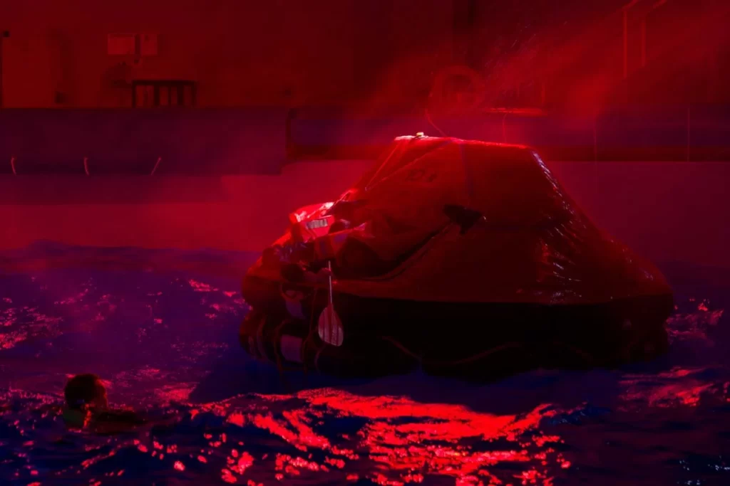 Novikontas Maritime College - 1-2. kārtas (Duntes iela 17D) - Kõrgkool, Ujula - ehituse fotod