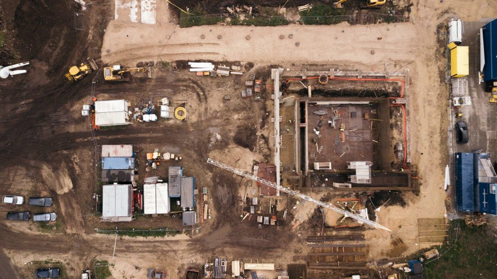 Novikontas Maritime College - 1-2. kārtas (Duntes iela 17D) - Kõrgkool, Ujula - ehituse fotod