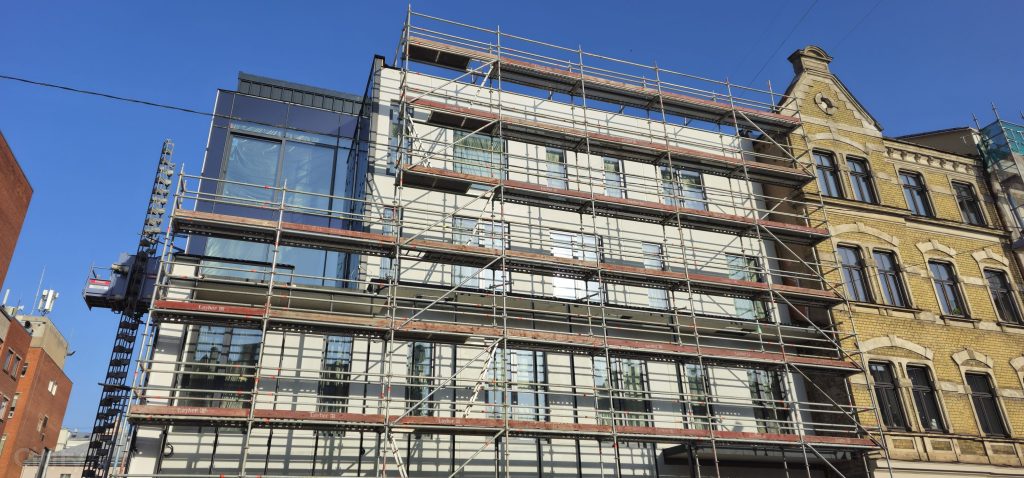 Dzirnavu iela 107 (Dzirnavu iela 107) - Office center - construction photos