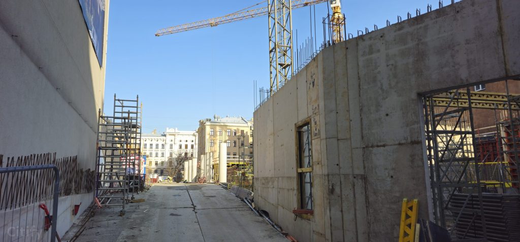 Centrus - 2. kārta - "A" ēka (Dzirnavu iela 85) - Daugiabutis, Kita komercija - statybų nuotraukos