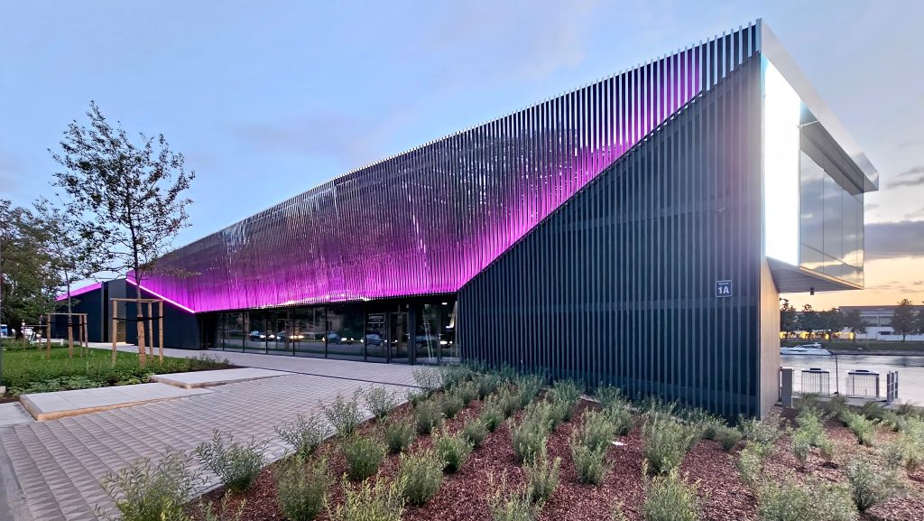 Jahtklubs un daudzfunkcionālais izklaides un atpūtas komplekss “ExPorto” (Eksporta iela 1A) - Kita komercija, Pakrantė - statybų nuotraukos