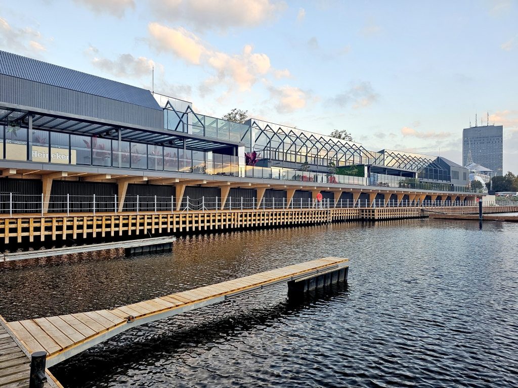 Jahtklubs un daudzfunkcionālais izklaides un atpūtas komplekss “ExPorto” (Eksporta iela 1A) - Kita komercija, Pakrantė - statybų nuotraukos